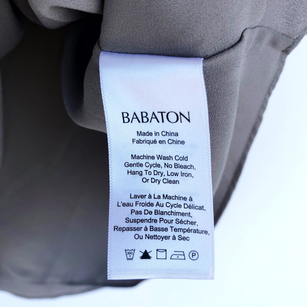 Babaton Brushstroke Tank | XS | Taupe - Picture 5 of 8